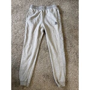 Reebok Men's Double‎ Knit Jogger Gray Size Small